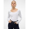 Scoop Neck Regular Fit Long Sleeve T-Shirt