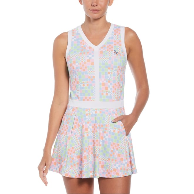 Tn V-Neck Mini A-Line Dress