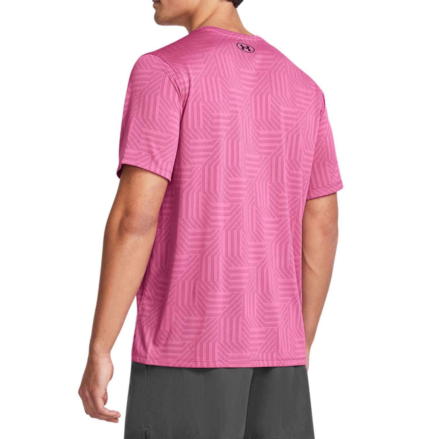 Pink under armour t shirt hotsell