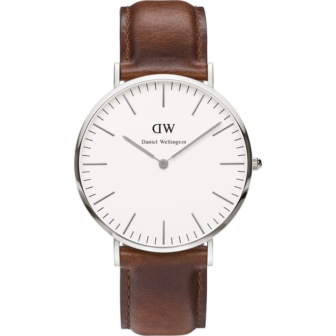 40 St Mawes Stainless Steel Classic Quartz Watch