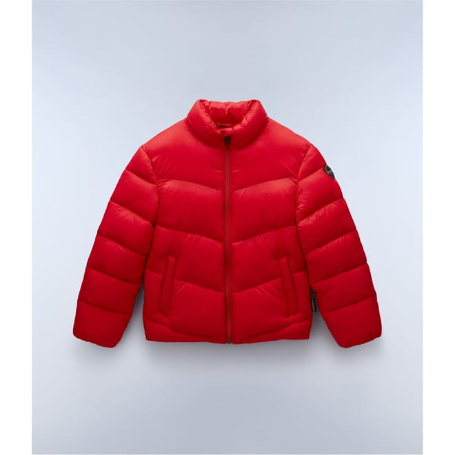 Short Mock Neck Puffer Jacket