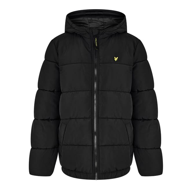 Hooded Quilted Short Puffer Jacket