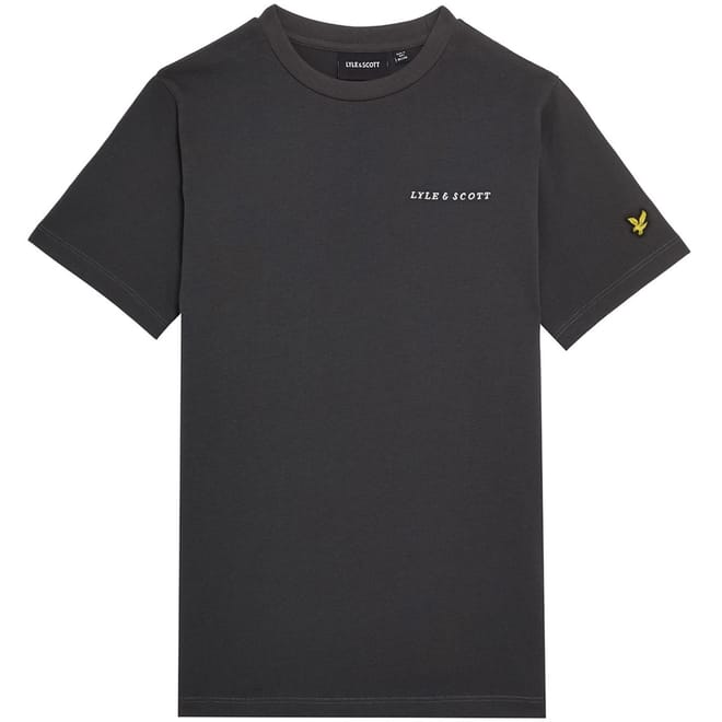 Script Regular Fit Crew Neck T-Shirt