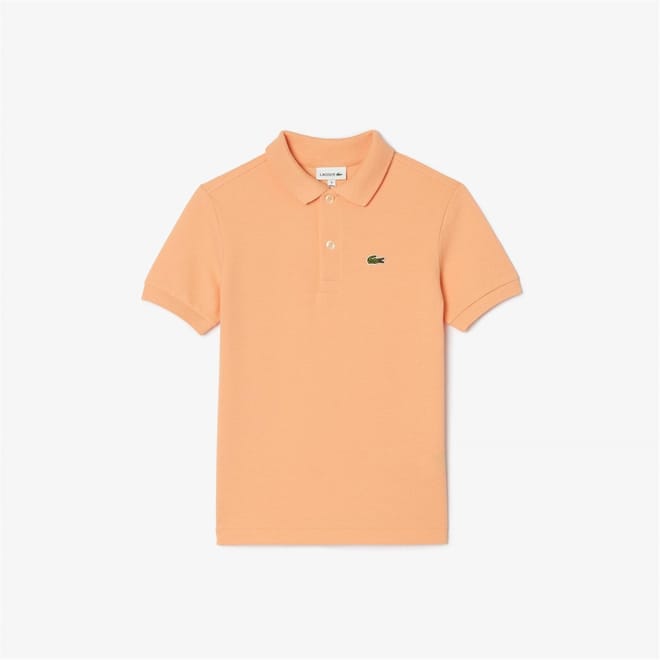 Boys Pique Logo Polo Shirt