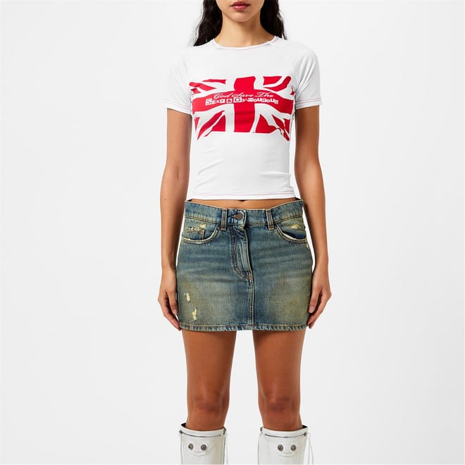 Union Jack Screen Printed T-Shirt