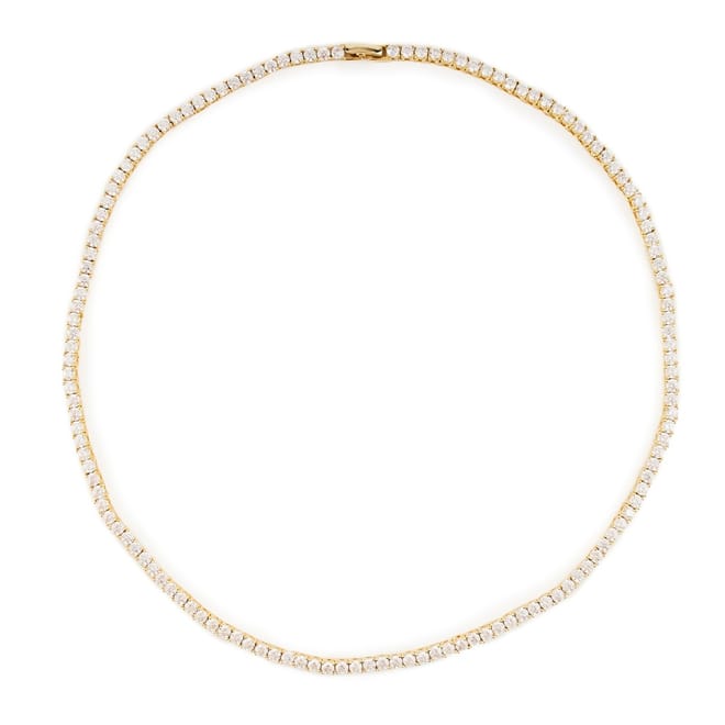 Diamond Tennis Chain Necklace