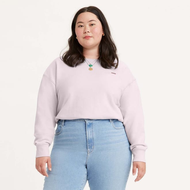 Plus Crew Neck Sweatshirt