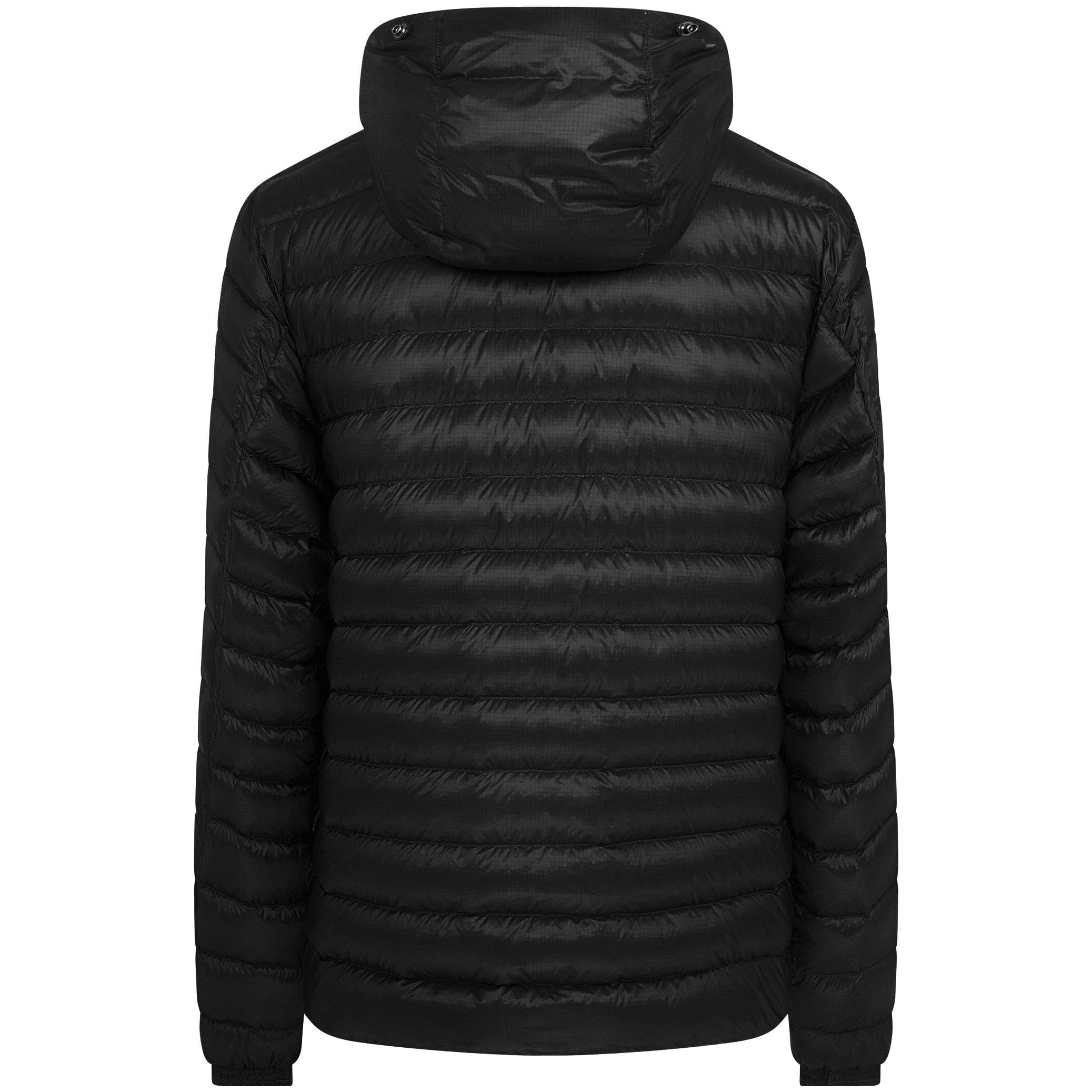 Black C.P. Company D.D. Shell Goggle Down Jacket - Get The Label