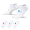 Sportswear Everyday Essential No Show Socks 3 Pairs