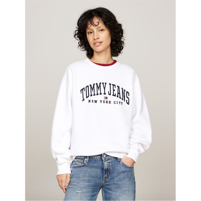 Crew Neck Pullover Sweatshirt