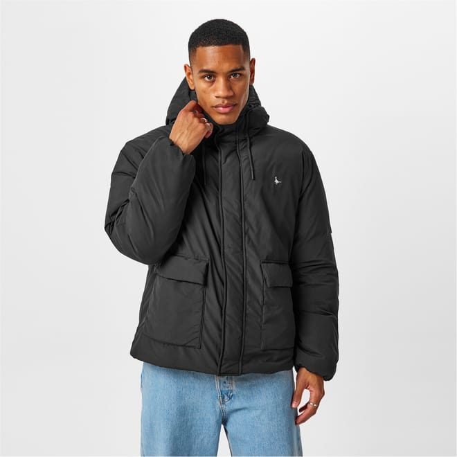 Short Regular Fit Puffer Jacket