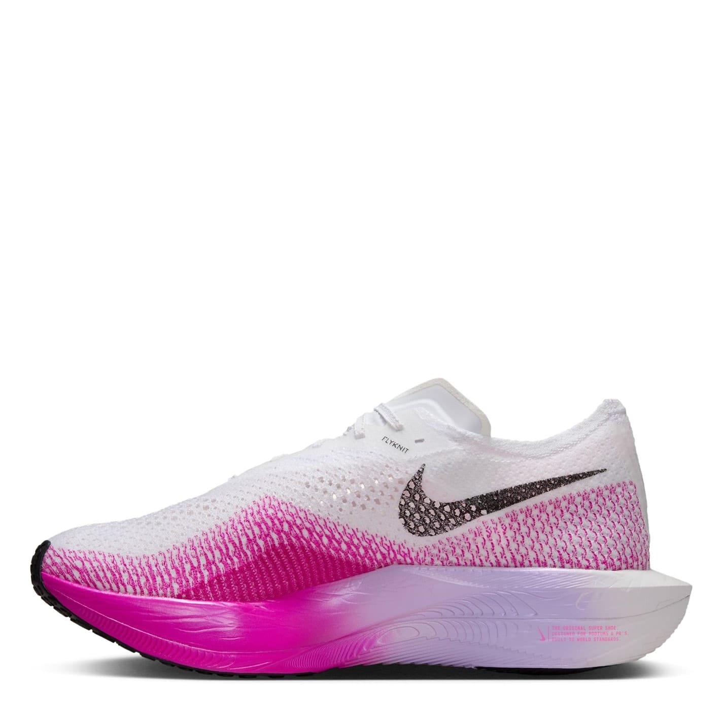 Pink nikes with rainbow bottom best sale