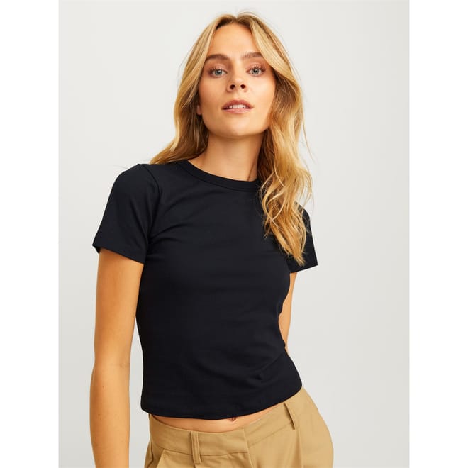 Gigi Cropped Crew Neck T-Shirt