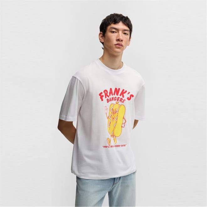 Large Genie Crew Neck Regular Fit T-Shirt