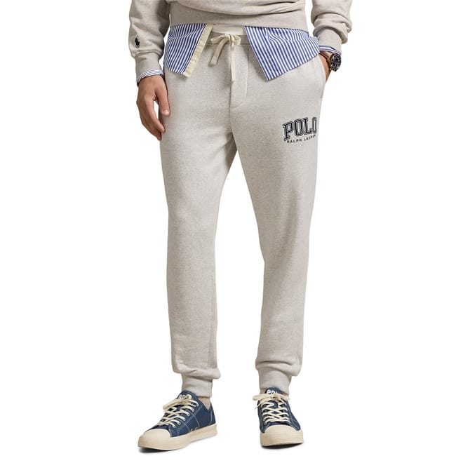 Polo Logo Solid Patterned Joggers