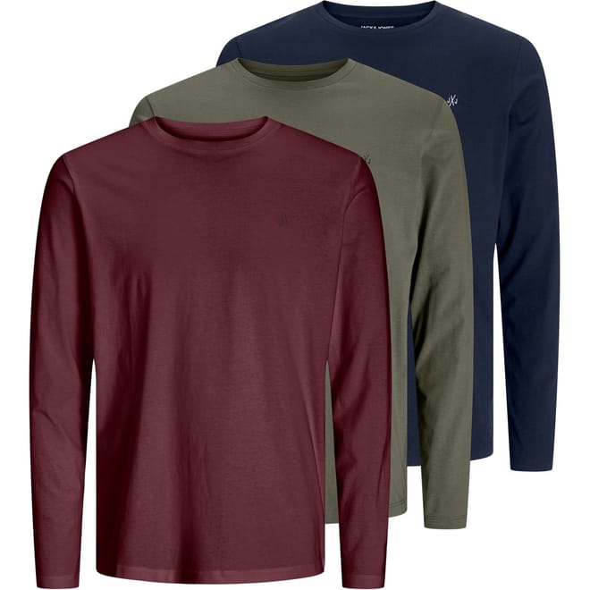 Crew Neck Regular Fit Long Sleeve T-Shirt