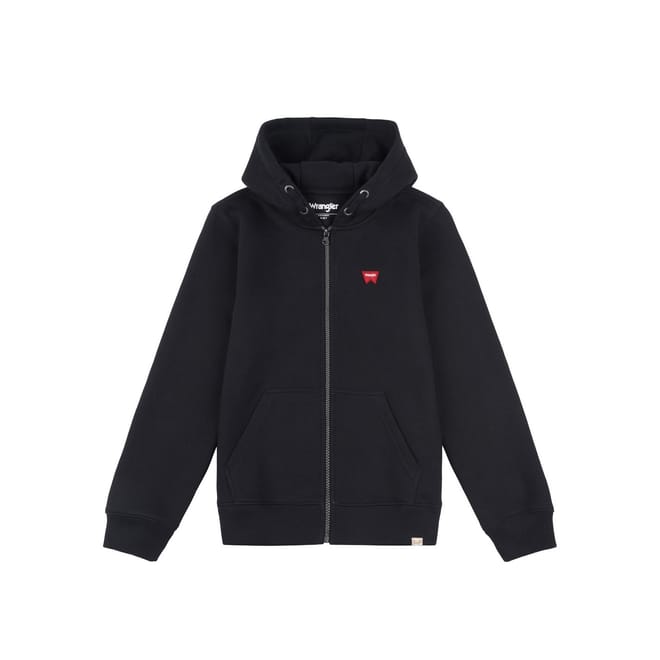 Badge Hooded Zip Jacket
