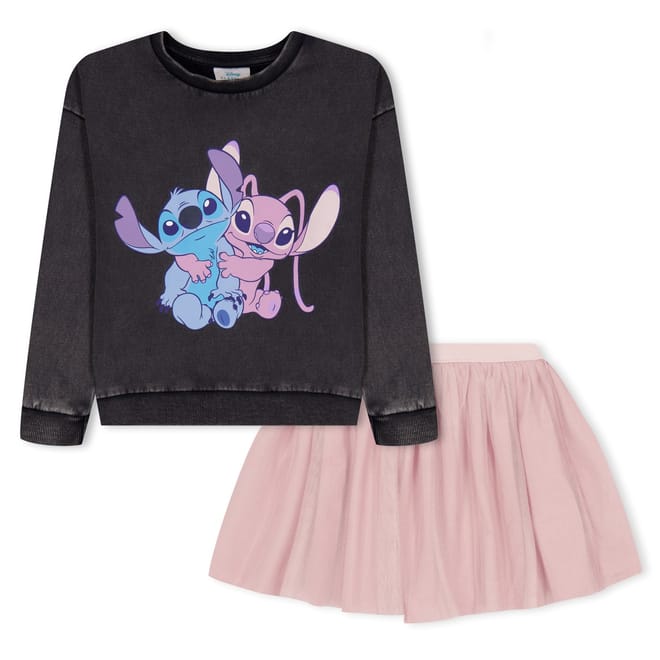 Lilo  And  Stitch Sweat And Tulle Skirt Set