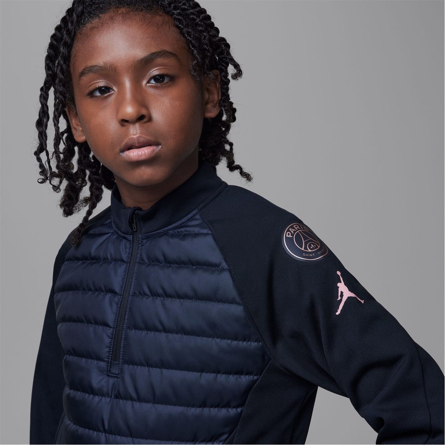 Black Nike Paris Saint Germain Academy Winter Warmer Top Juniors Get The Label