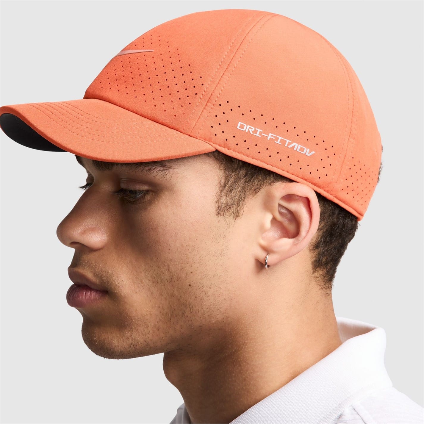 Orange nike visor online