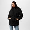 Hooded Belted Puffer Jacket