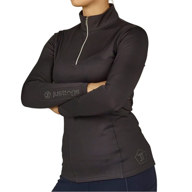 Athletic Mock Neck Regular Fit Top