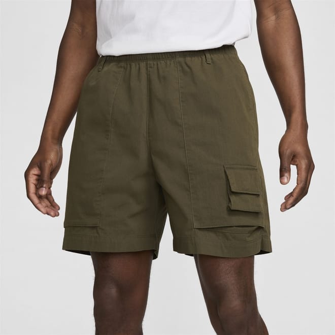 Cargo Shorts with Straight Hem