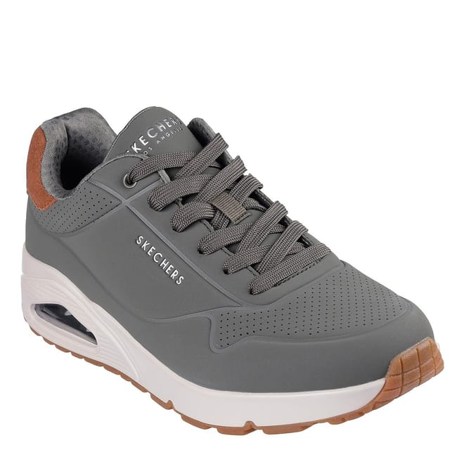 Deboss Durabuck Pop Suede Low Top Trainers