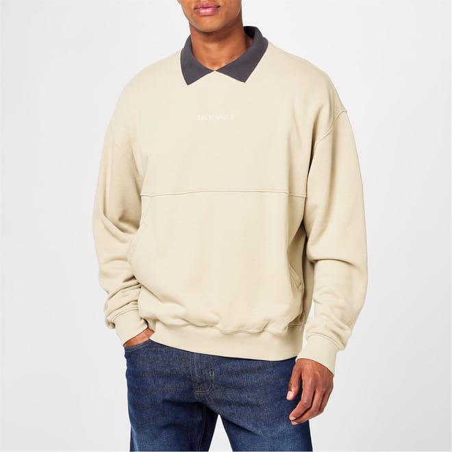 Collared Neck Regular Fit Sweater