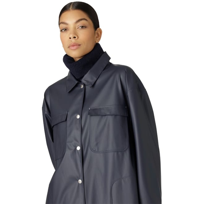 Rain Jacket Relaxed Fit Coat