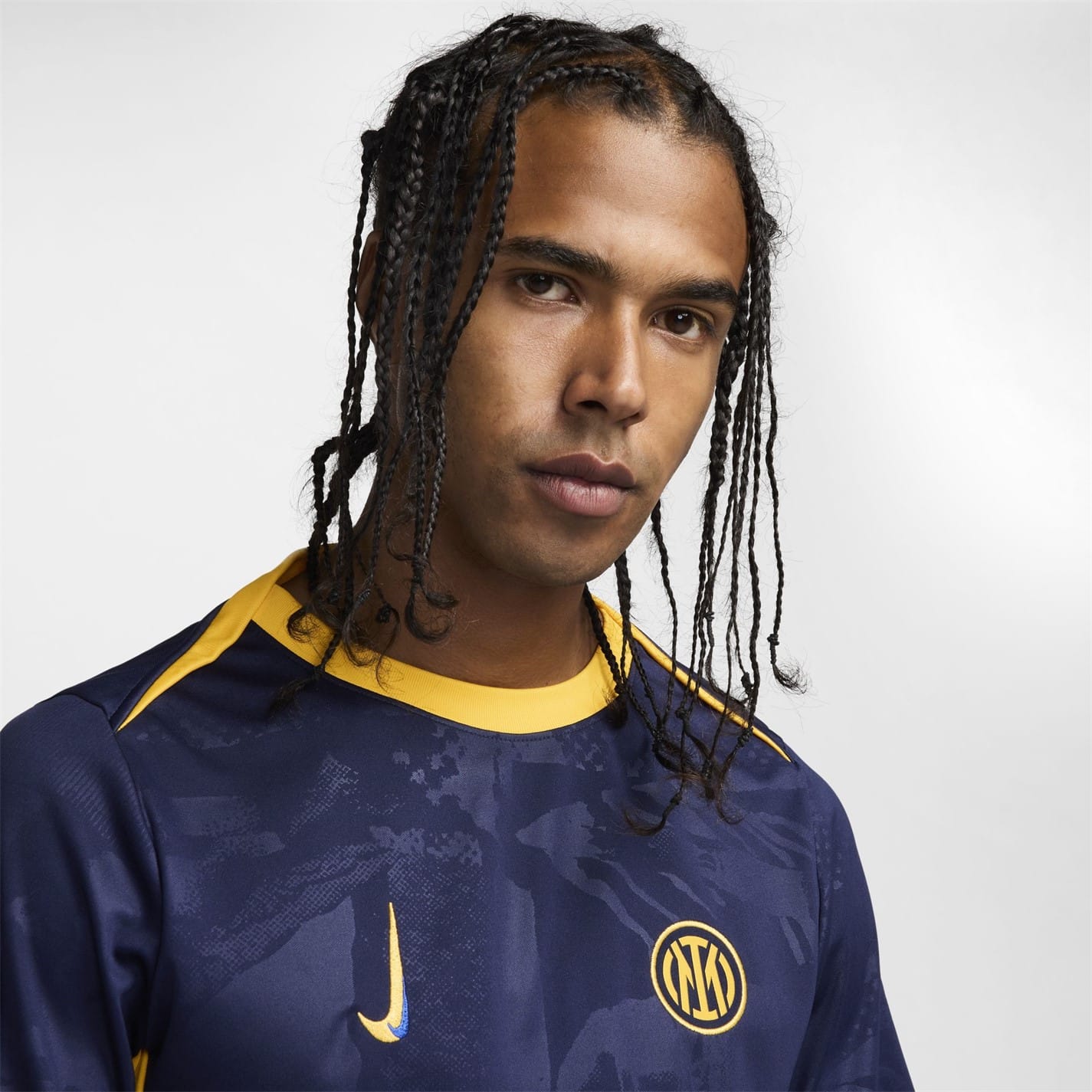Blue Nike Inter Milan Third Pre Match Shirt 2024 2025 Adults - Get