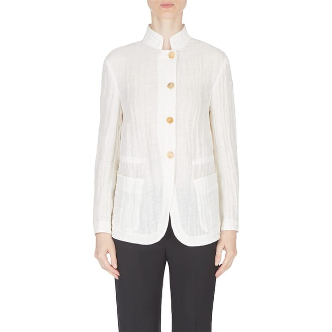 High Neck Regular Fit Blazer