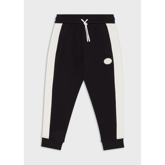 Emporio Rubber Badge Joggers