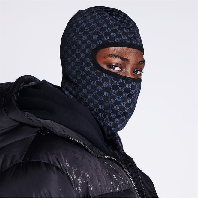 All Over Logo Print Balaclava