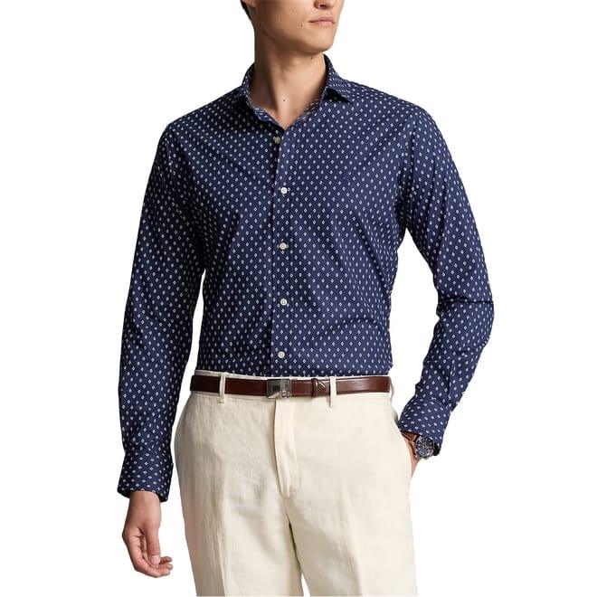Diamond Regular Fit Long Sleeve Shirt