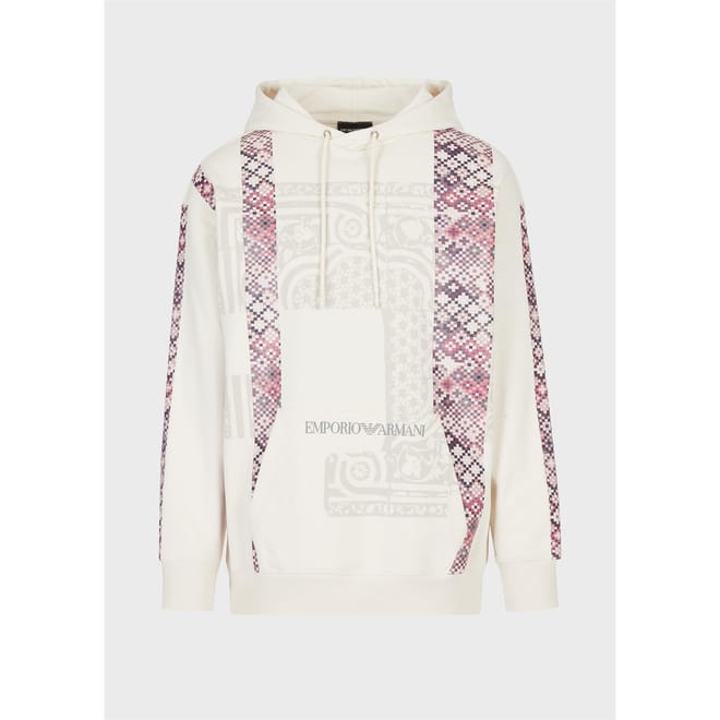 Graphic Print Hooded Sweatshirt