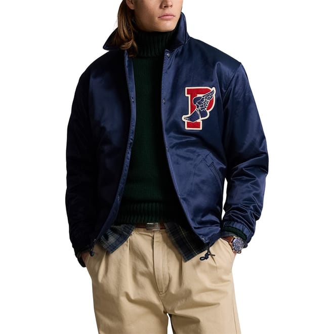 Varsity Lettering Regular Fit Jacket