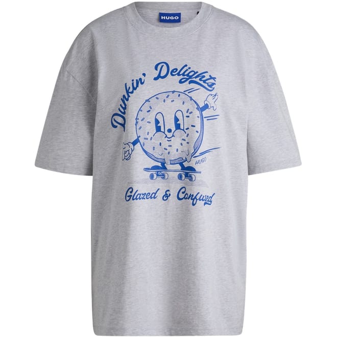 Oversize Fit Crew Neck T-Shirt