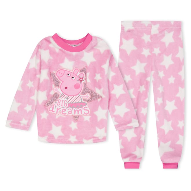 Girls Fleece Pyjama Set