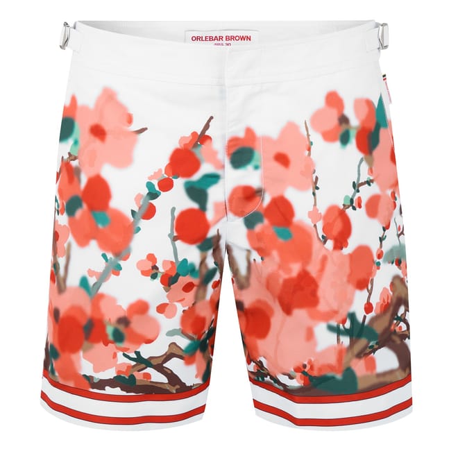 Orlebar Bulldog Blossom Floral Swim Short