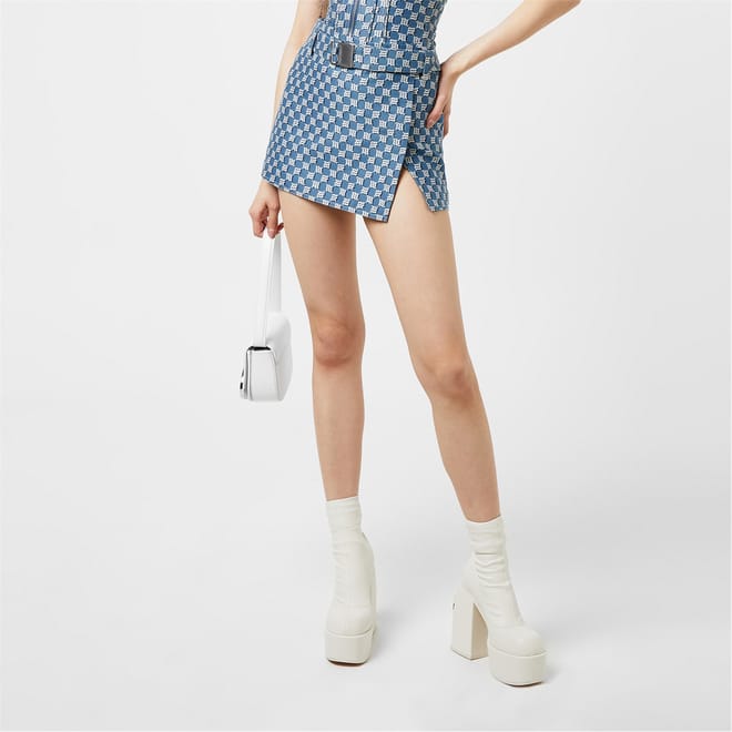 Jacquard Canvasas Skirt