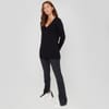 Regular Fit V-Neck Long Sleeve Sweater