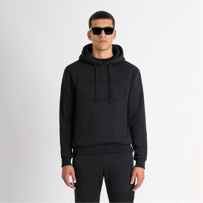 Fit Hoodie In Light Cotton Blend Sustainable Fabric