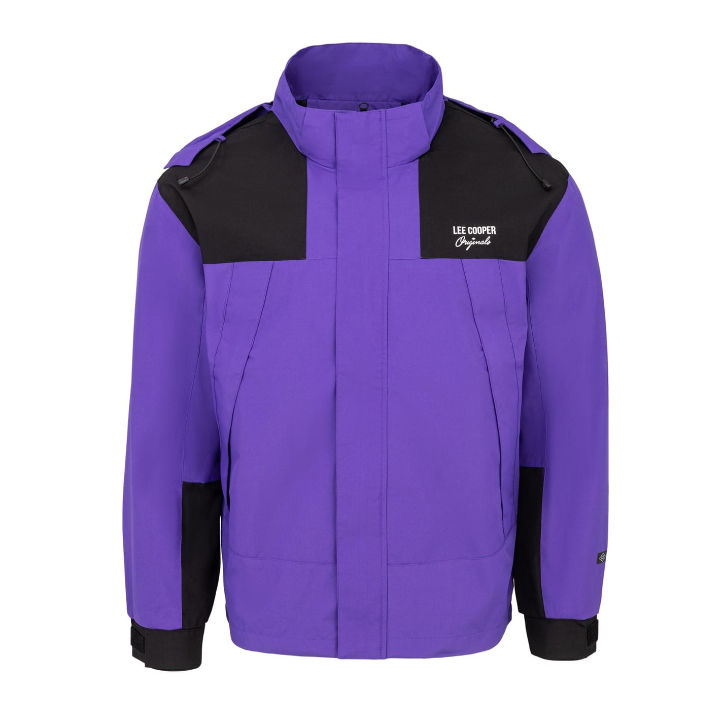 低価格 Purple Lee Cooper Outdoor Jacket - Get The Label Jacket Outer