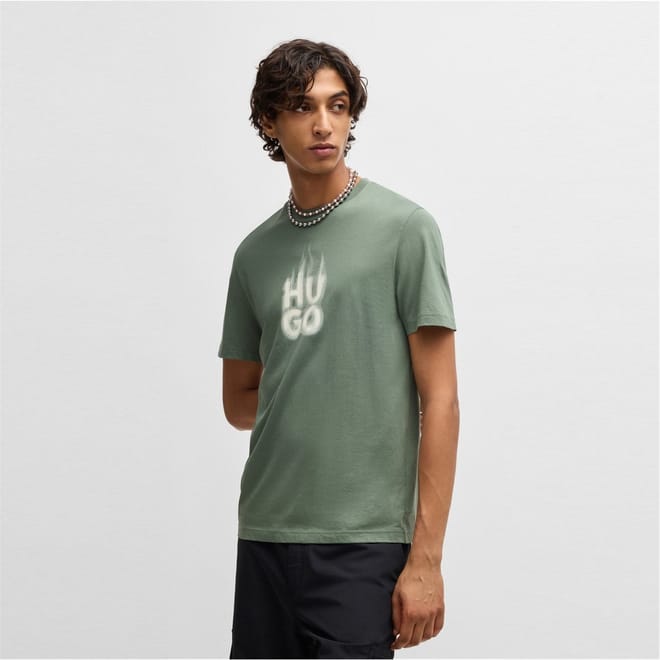 Large Genie Lettering Regular Fit T-Shirt