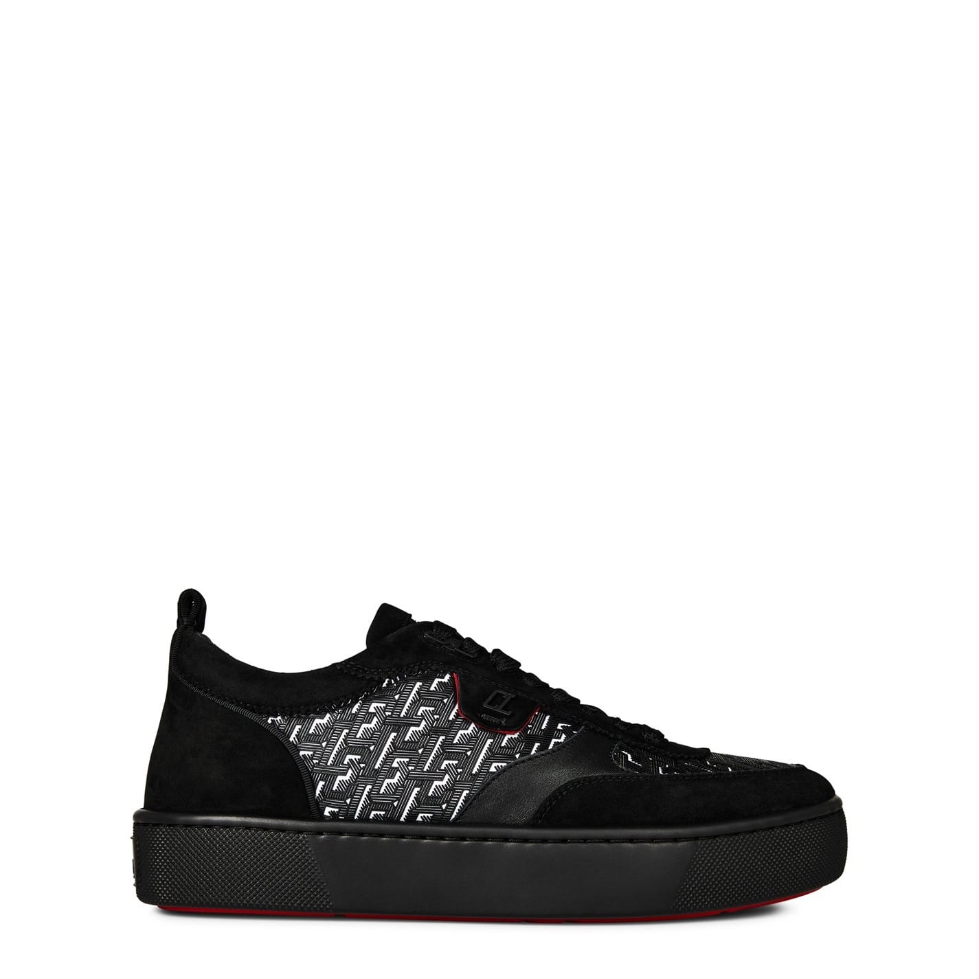 Black Christian Louboutin Happyrui Sneakers - Get The Label