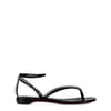 So Me Tonguetta Spiked Leather Sandals