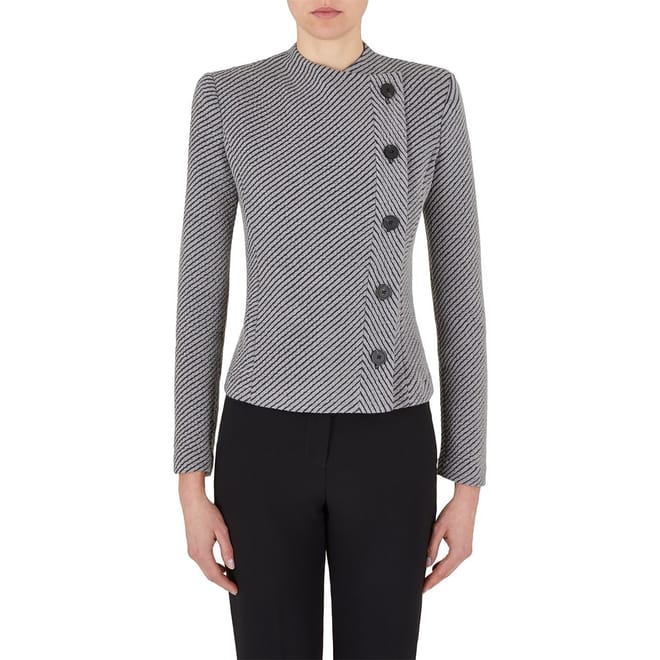 Mock Neck Long Sleeve Blouse