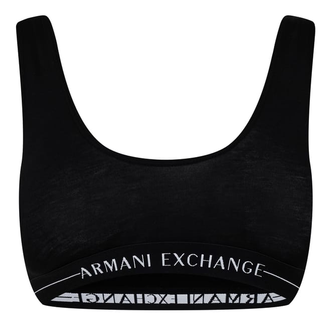 Cropped Scoop Neck Snug Fit Bra