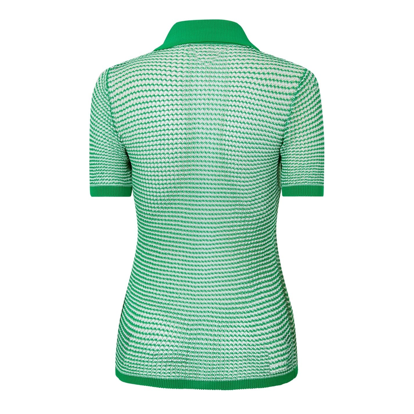 Bottega Veneta Knit Polo（Bottega Veneta Green Jumper Polo）